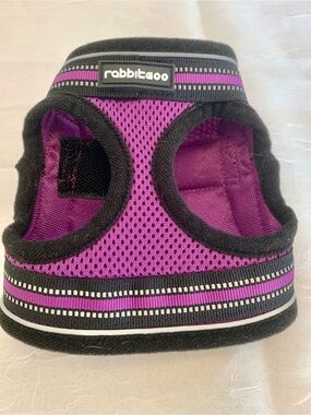 rabbitgoo Purple Mesh No-Pull Dog Harness. Small